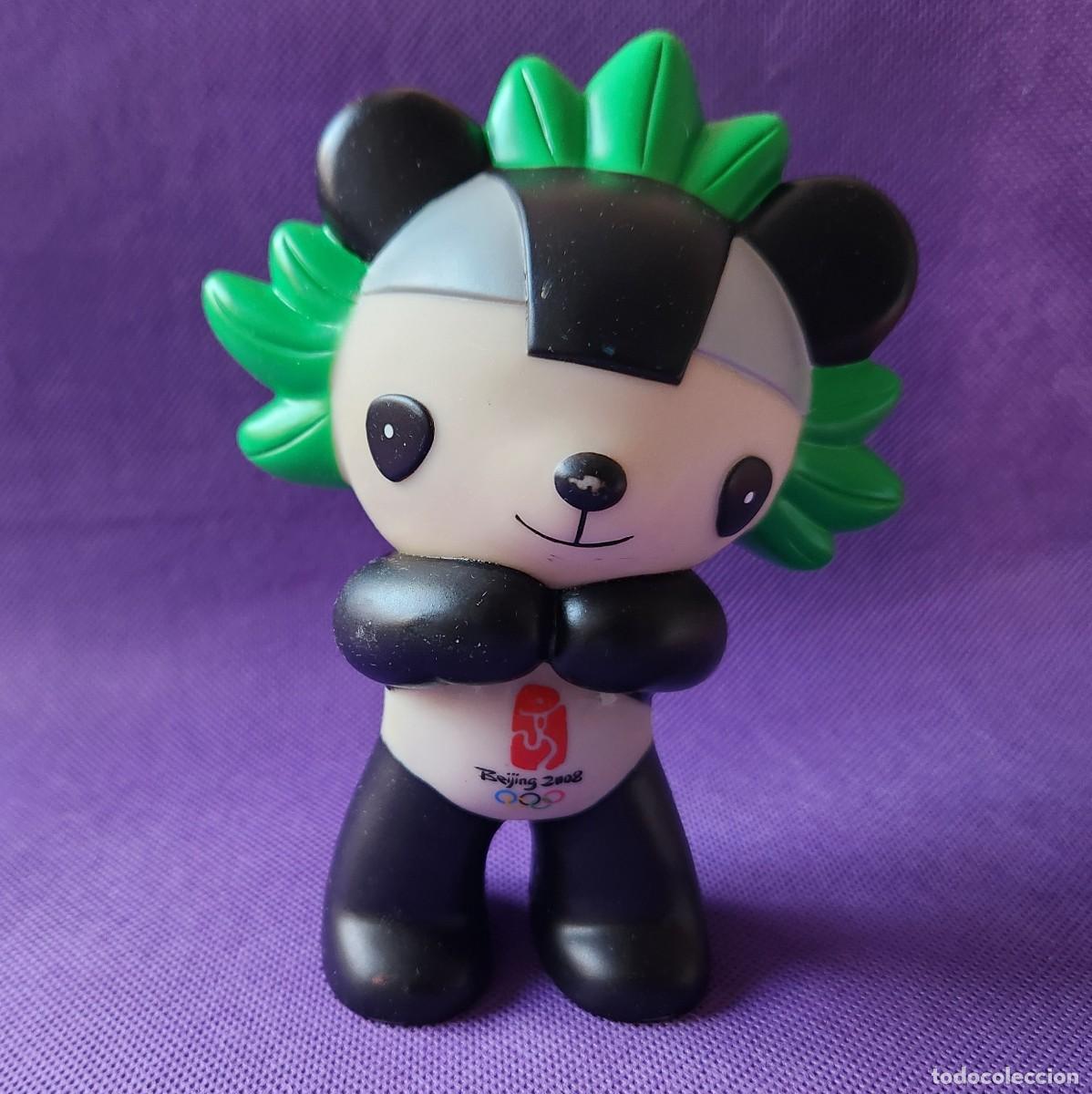 Coleccionismo deportivo: JINGJING mascota JUEGOS OLIMPICOS BEIJING 2008 plastico 5&rdquo; CHINA - original