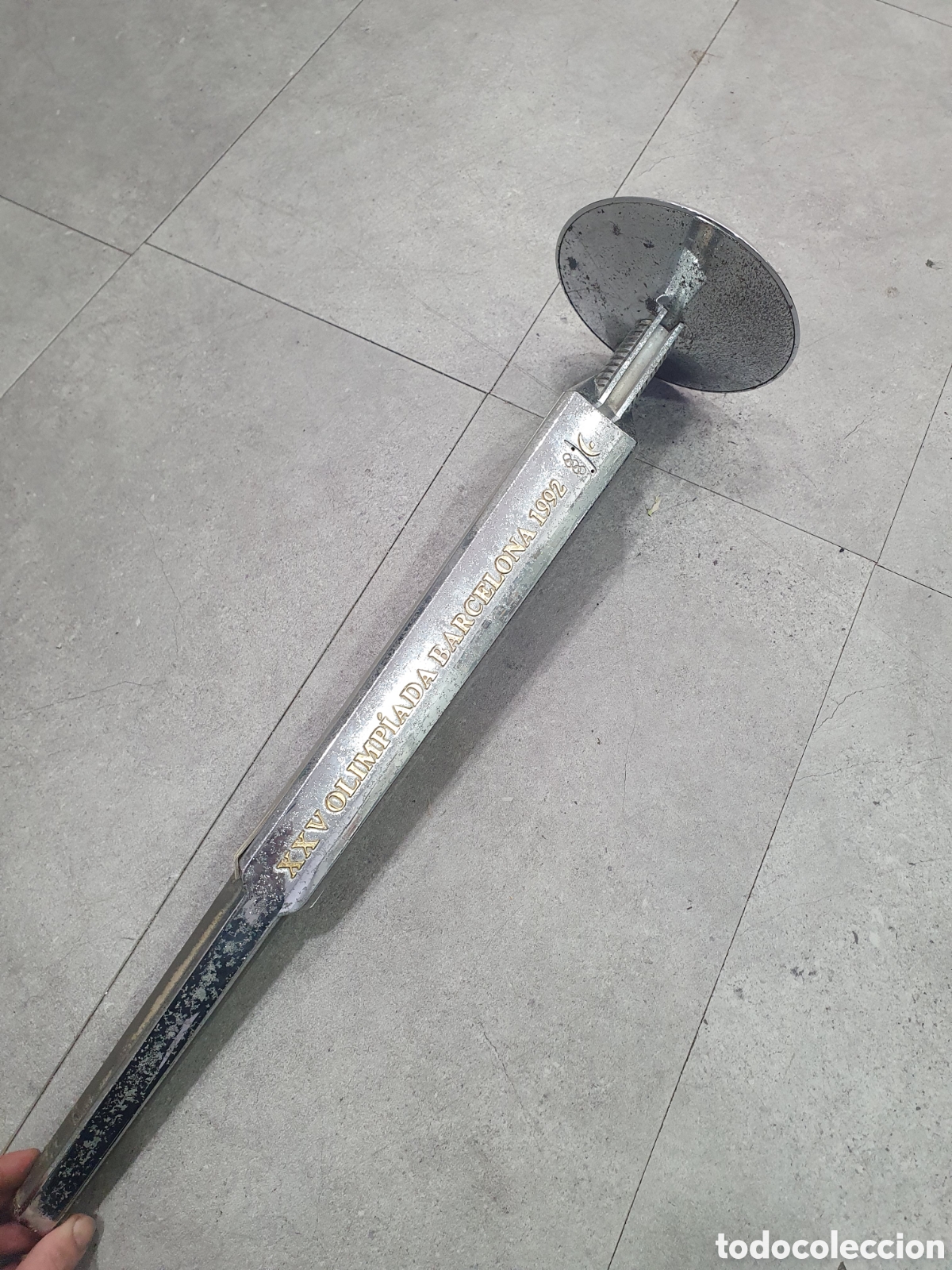 Sammelleidenschaft Sport: SALIDA 0.01&euro;. Antorcha Ol&iacute;mpica Barcelona 92. ORIGINAL. (L98)