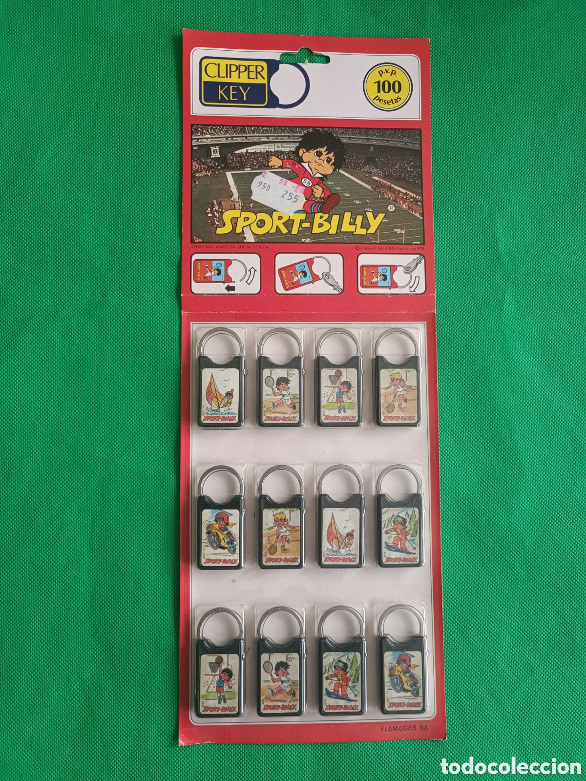 Sammelleidenschaft Sport: Bl&iacute;ster Clipper Key Sport Billy diferentes deportes Flamagas