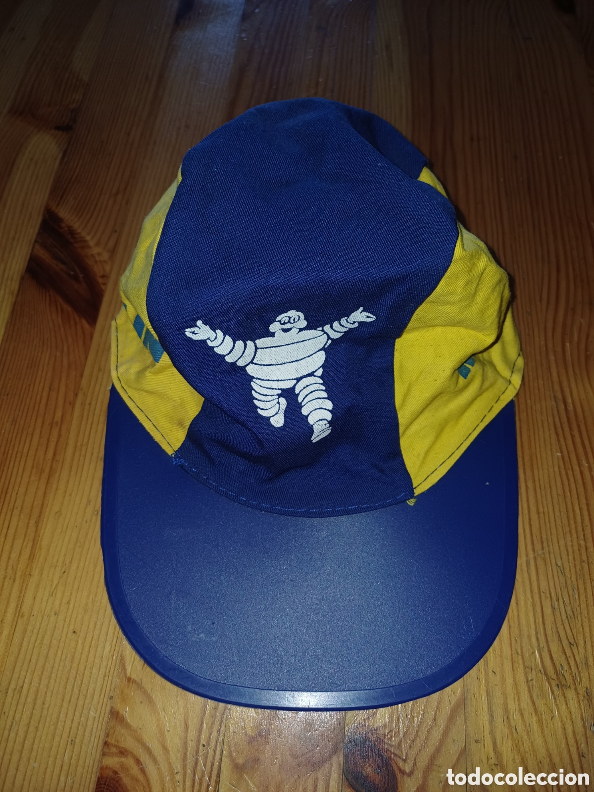 Sammelleidenschaft Sport: Gorra Michelin visera Bibendum ciclismo taller mecanico pneumaticos automovilismo