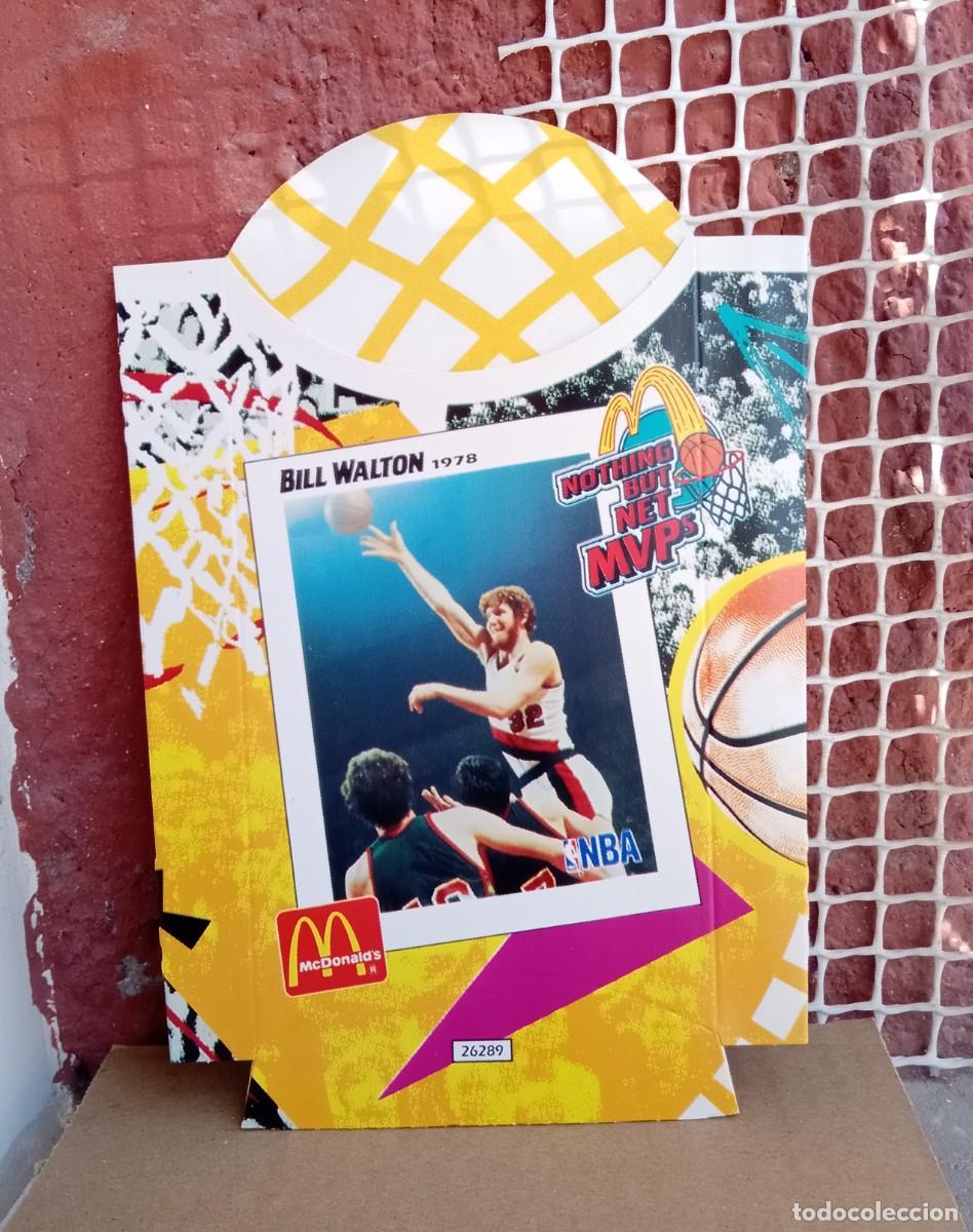 Coleccionismo deportivo: CAJA DE PATATAS FRITAS NBA MCDONALD'S 1993 BILL WALTON BLAZERS MVP NUEVO MICHAEL JORDAN NIKE AIR