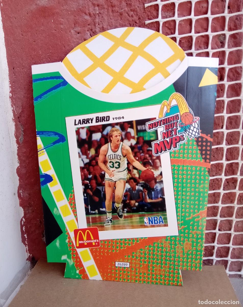 Coleccionismo deportivo: CAJA DE PATATAS FRITAS NBA MCDONALD'S 1993 LARRY BIRD CELTICS MVP NUEVO MICHAEL JORDAN NIKE AIR