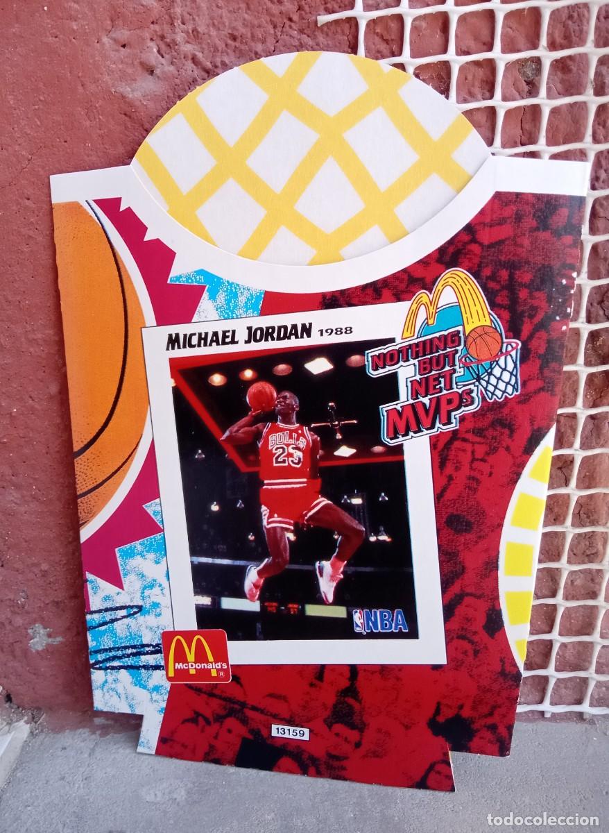 Coleccionismo deportivo: CAJA DE PATATAS FRITAS NBA MCDONALD'S 1993 MICHAEL JORDAN CHICAGO BULLS MVP NUEVO NIKE AIR ROOKIE