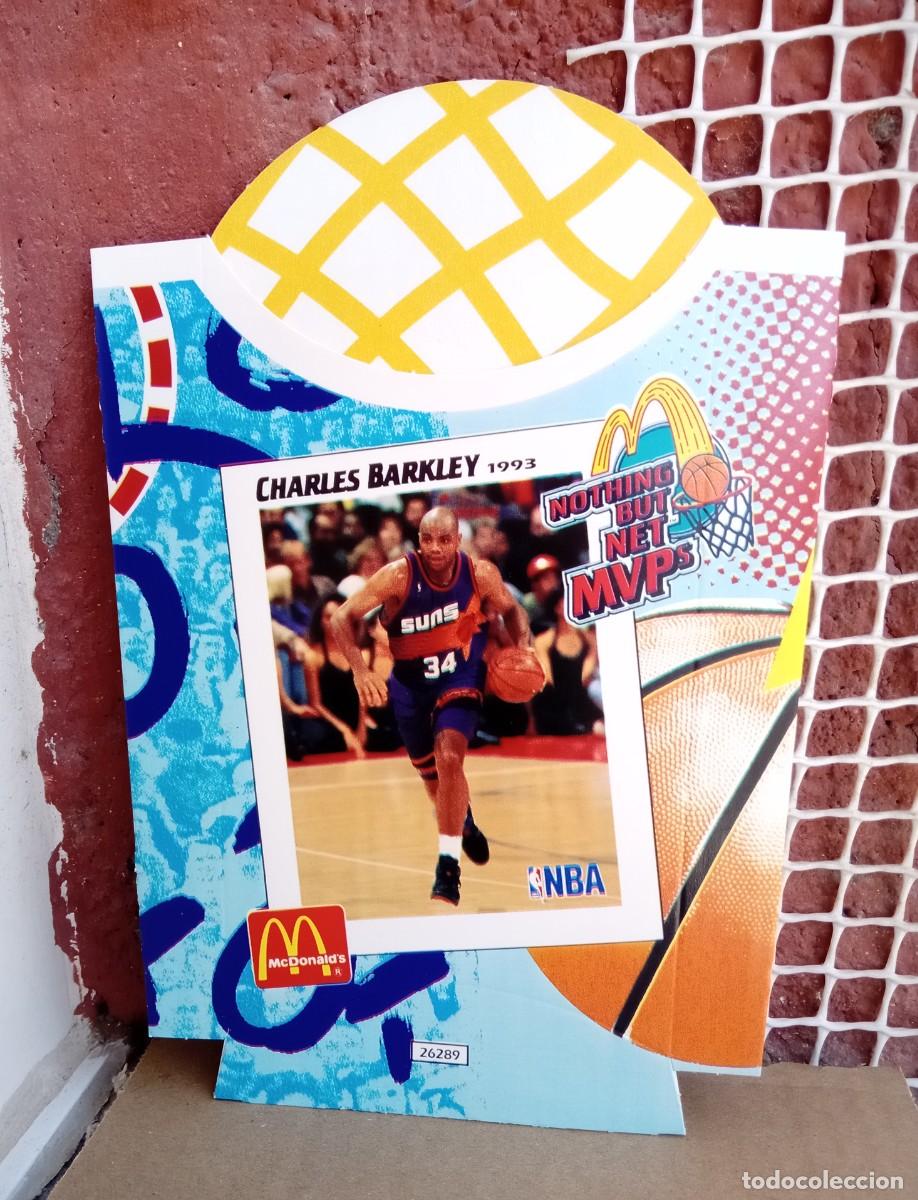 Coleccionismo deportivo: CAJA DE PATATAS FRITAS NBA MCDONALD'S 1993 CHARLES BARKLEY SUNS MVP NUEVO NIKE AIR MICHAEL JORDAN