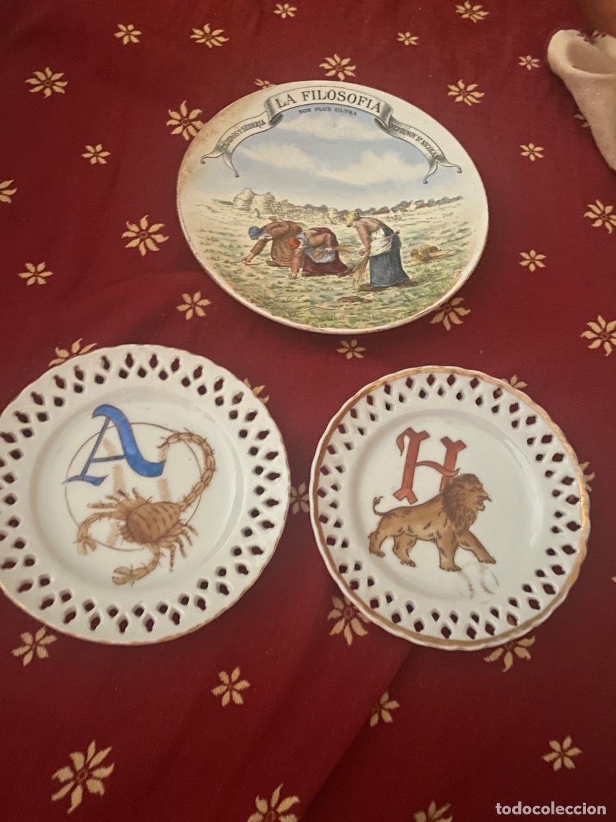 Collectionnisme sportif: PLATOS CERAMICA CUBA A&Ntilde;OS 50 , BASEBALL BEISBOL y ANTIGUA TIENDA LA FILOSOF&Iacute;A