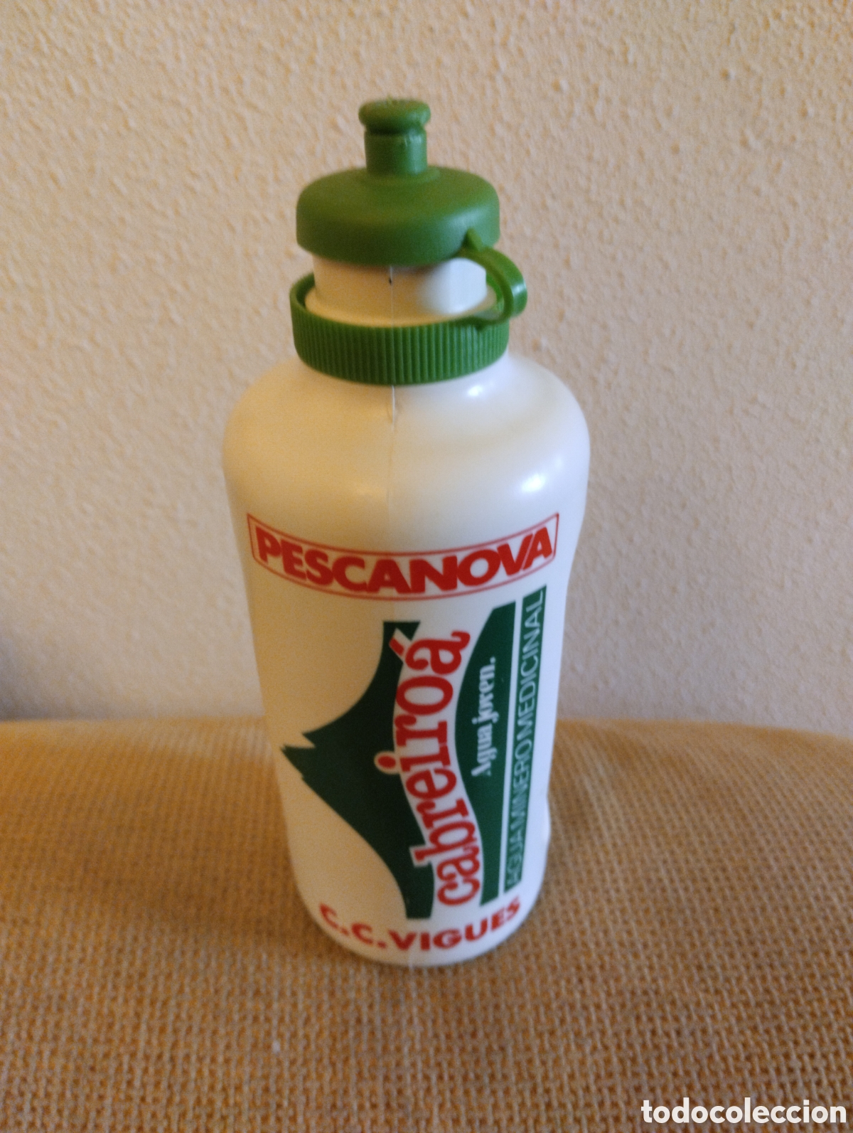 Collectionnisme sportif: Bidon ciclismo antiguo Pescanova Cabreiroa C.C.Vigues
