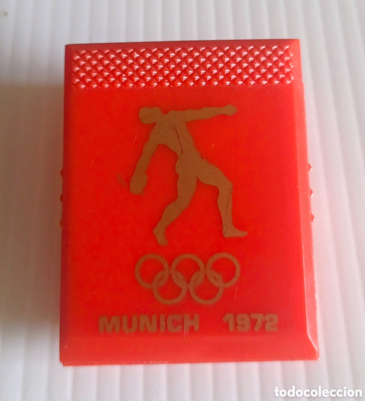 Coleccionismo deportivo: Original pinzas de oficina Olimpiadas 1972