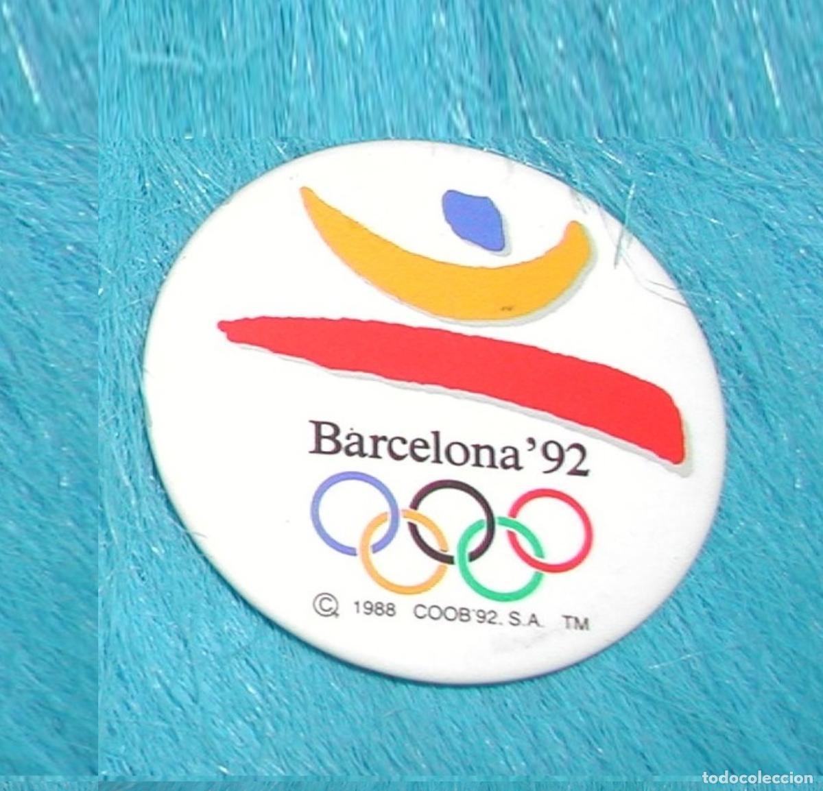 Coleccionismo deportivo: Chapa Pin Olimpiadas Barcelona 92