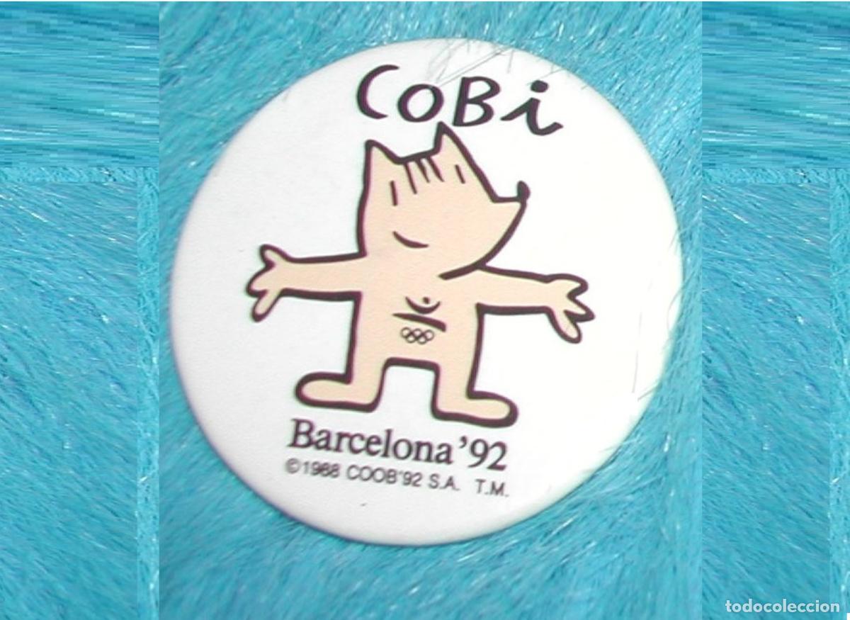 Coleccionismo deportivo: Chapa Pin Cobi, la mascota de las Olimpiadas Barcelona 92