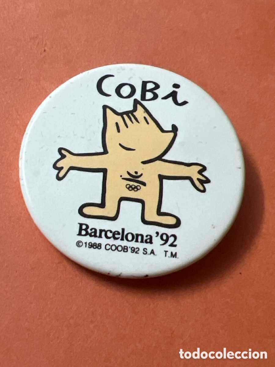 Coleccionismo deportivo: L756/25. CHAPA de AGUJA ANTIGUA - JUEGOS OL&Iacute;MPICOS BARCELONA 92 COBI - OLYMPIC GAMES BARCELONA