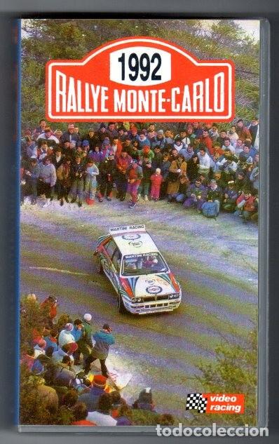 Coleccionismo deportivo: RALLYE MONTE-CARLO 1992 *** PELICULA VHS DURACI&Oacute;N 60 MINUTOS
