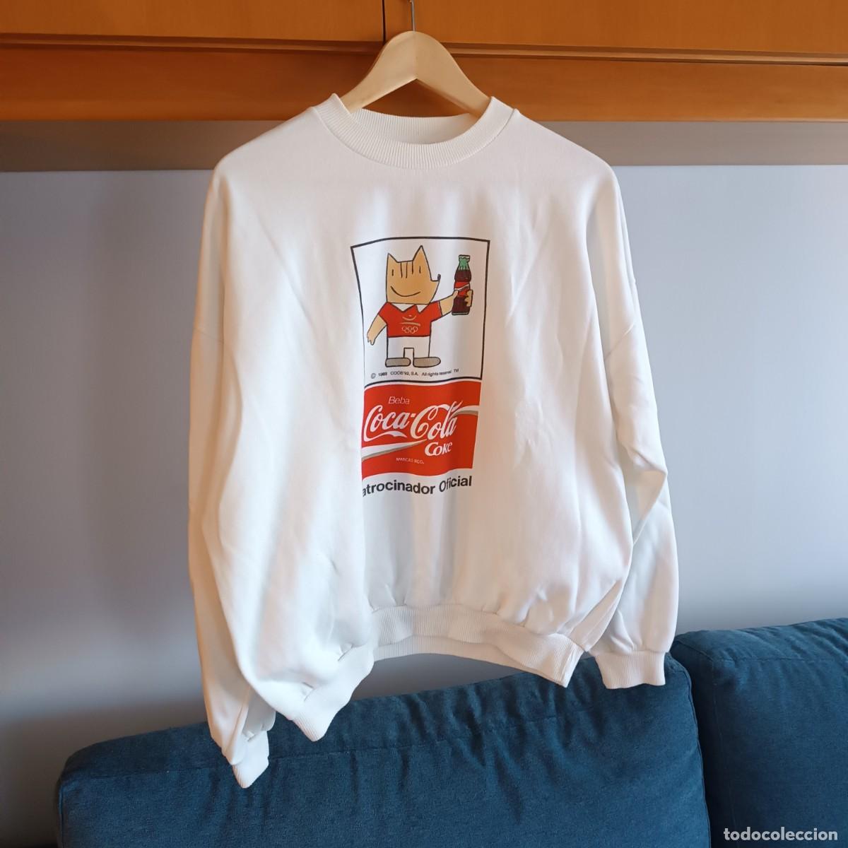 Coleccionismo deportivo: Sudadera Cobi Coca-Cola Oficial Olimpiadas 1992