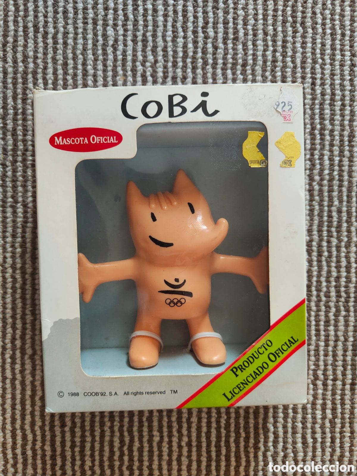 Coleccionismo deportivo: Cobi mascota oficial JJOO Barcelona 92