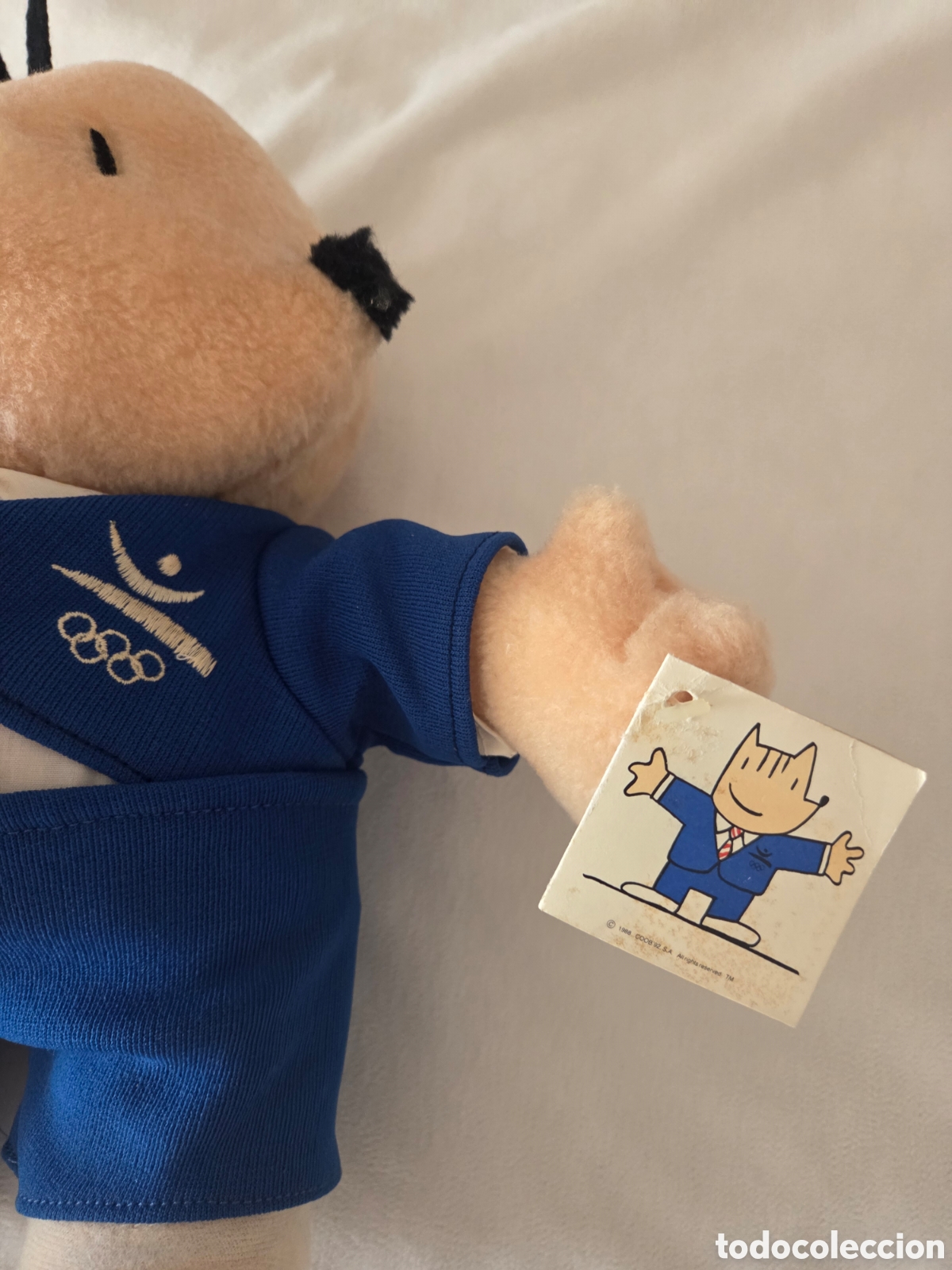 Coleccionismo deportivo: Peluche cobi 92 olimpiadas - Foto 6