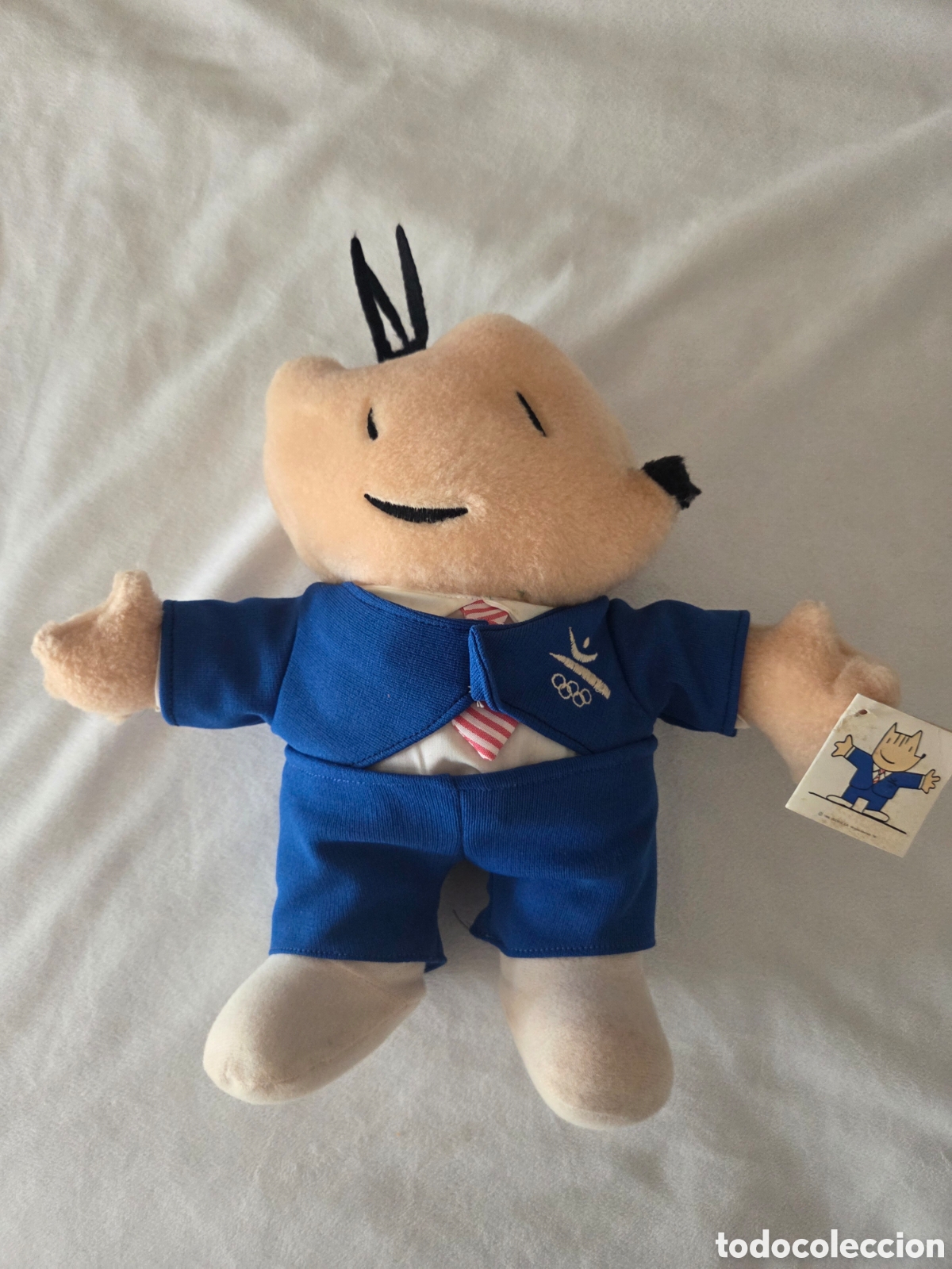 Coleccionismo deportivo: Peluche cobi 92 olimpiadas
