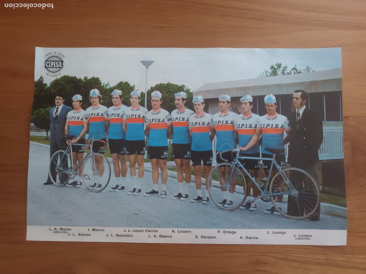 Coleccionismo deportivo: CIPISA EQUIPO CICLISTA. LAGUNA DE DUERO. VALLADOLID