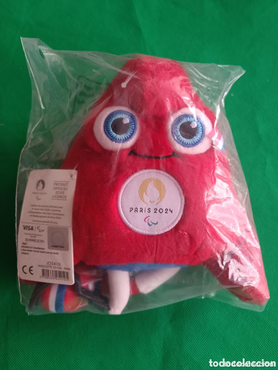 Sammelleidenschaft Sport: Peluche mascota Phryge Juegos paral&iacute;mpicos Paris 2024 sin abrir