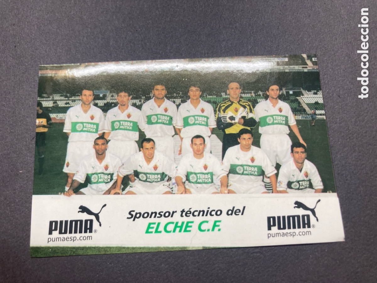 Coleccionismo deportivo: Pegatina Elche CF Puma - Foto 1
