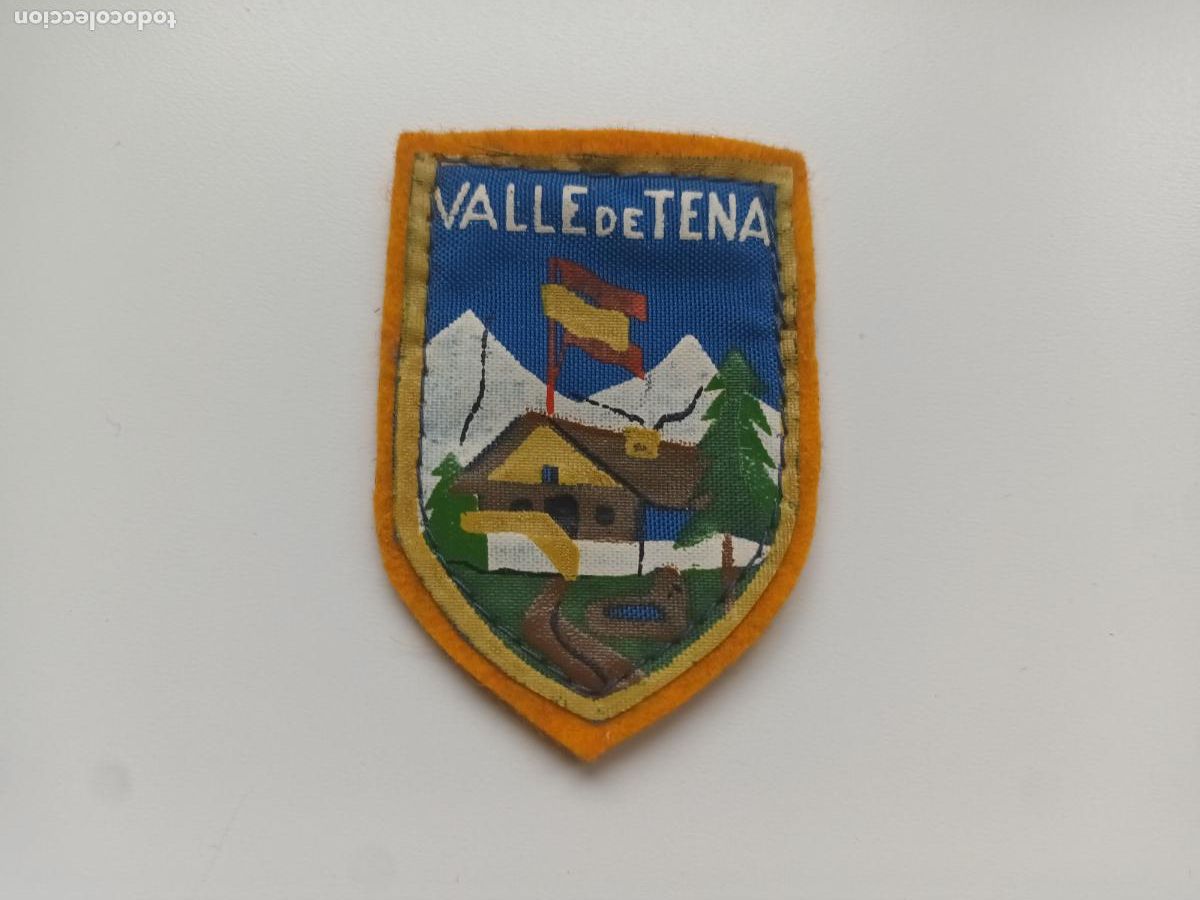 Coleccionismo deportivo: PARCHE VALLE DE TENA. PIRINEO MONTA&Ntilde;A ARAGON HUESCA