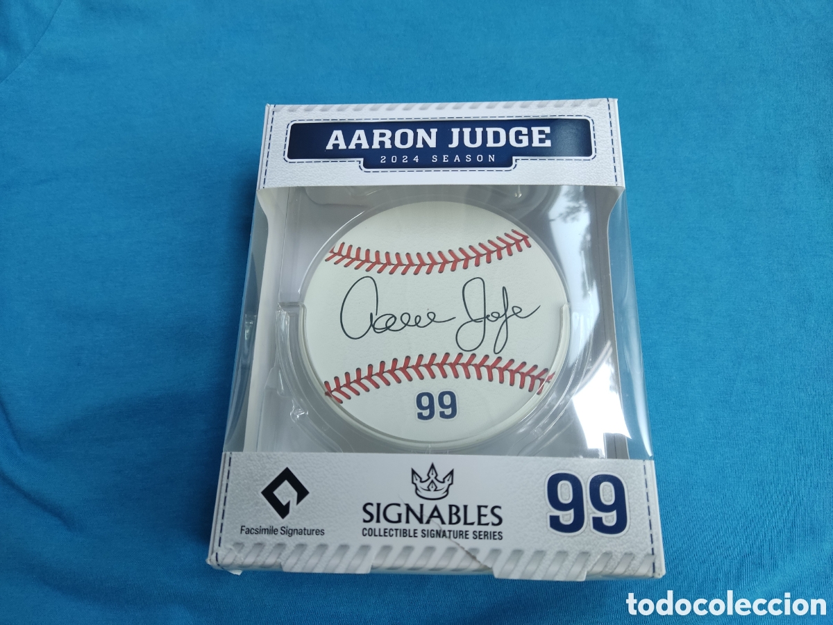 Coleccionismo deportivo: PELOTA BEISBOL DIGITAL FIRMADA SIGNABLES AARON JUDGE 99 NEW YORK YANKEES 2024