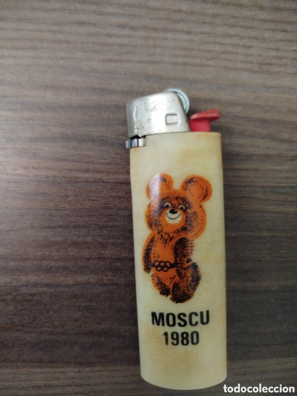 Coleccionismo deportivo: Mechero bic Olimpiadas Mosc&uacute; 1980
