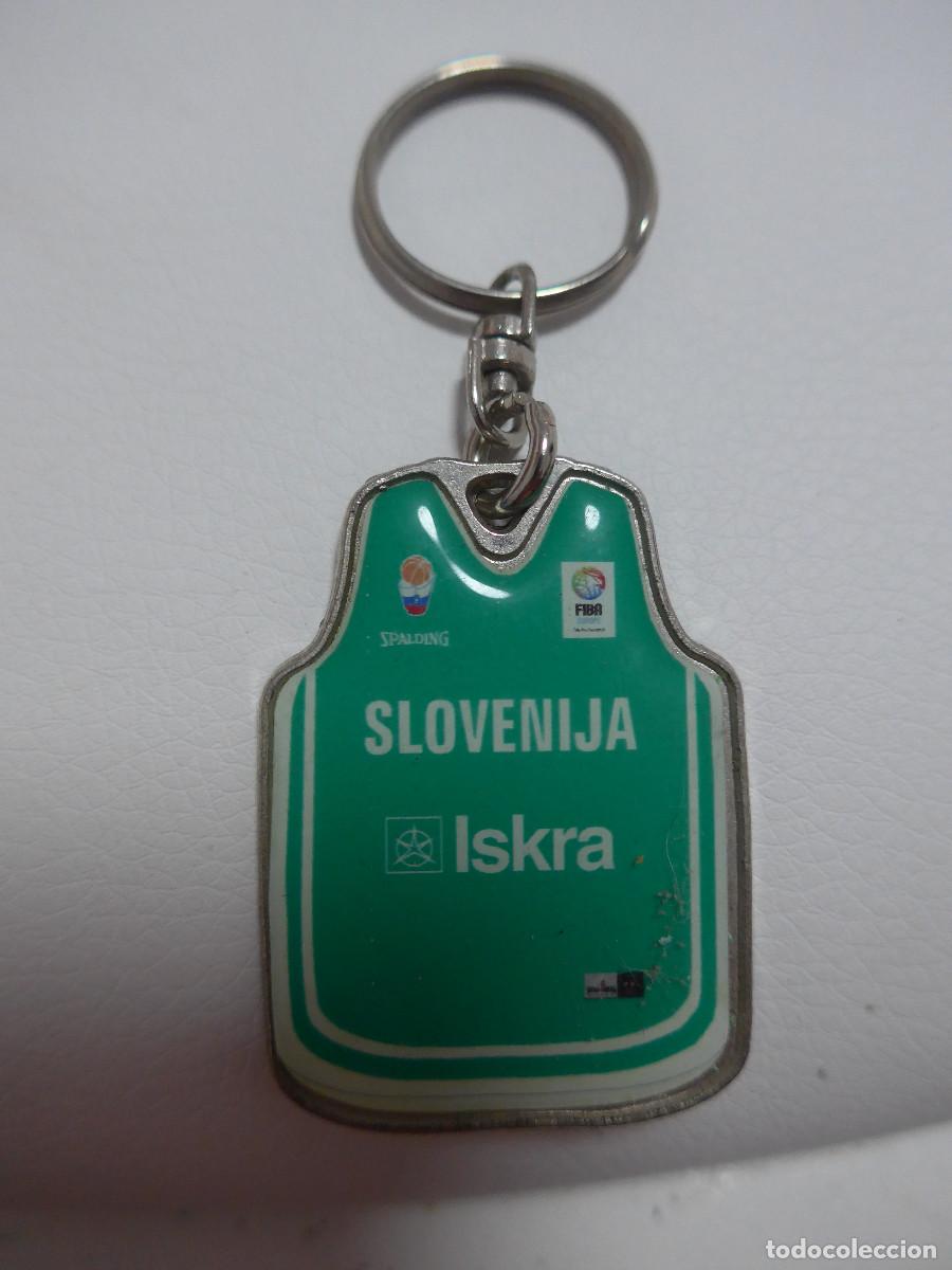 Collezionismo sportivo: LLAVERO BALONCESTO ESLOVENIA SLOVENIJA ISKRA