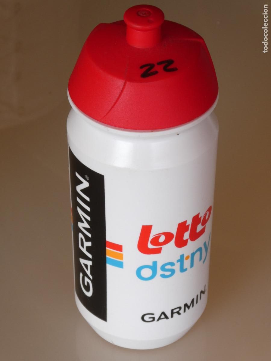 Sammelleidenschaft Sport: BOTELL&Iacute;N BID&Oacute;N BOTELLA CICLISMO. EQUIPO CICLISTA LOTTO DESTINY DSTNY GARMIN. 80GR