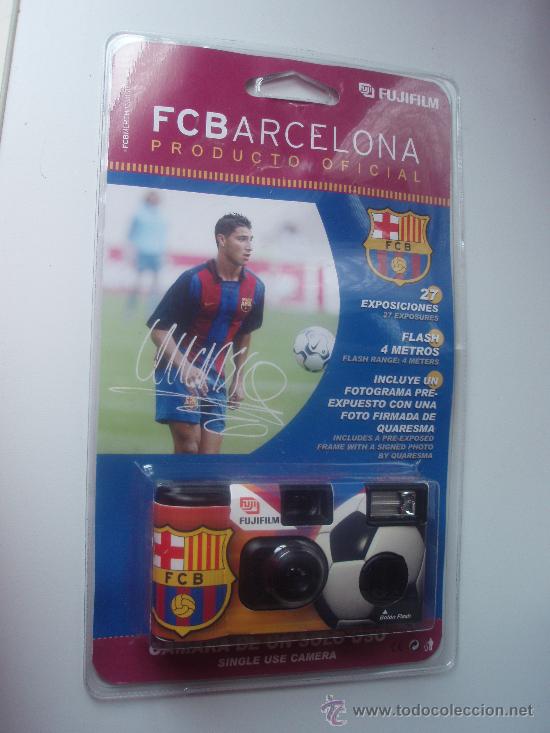 Sammelleidenschaft Sport: Camara de Fotos del F.C.Barcelona nueva sin usar
