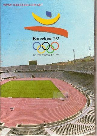 Coleccionismo deportivo: Album para fotos de Barcelona '92.