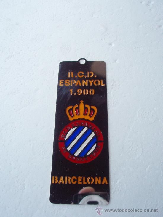 Coleccionismo deportivo: Bonita placa del R.C.D.Espa&ntilde;ol - Foto 1
