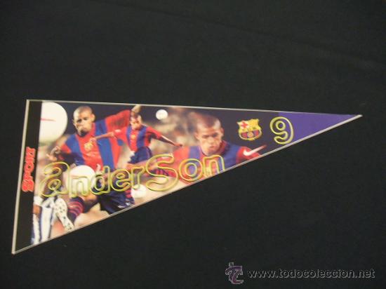 Sammelleidenschaft Sport: ADHESIVO F.C. BARCELONA - ANDERSON - BAR&Ccedil;A