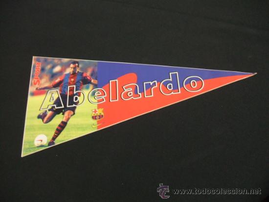 Sammelleidenschaft Sport: ADHESIVO F.C. BARCELONA - ABELARDO - BAR&Ccedil;A