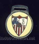 Sammelleidenschaft Sport: Medallon de futbol: SEVILLA. Seguramente para ser usado como llavero