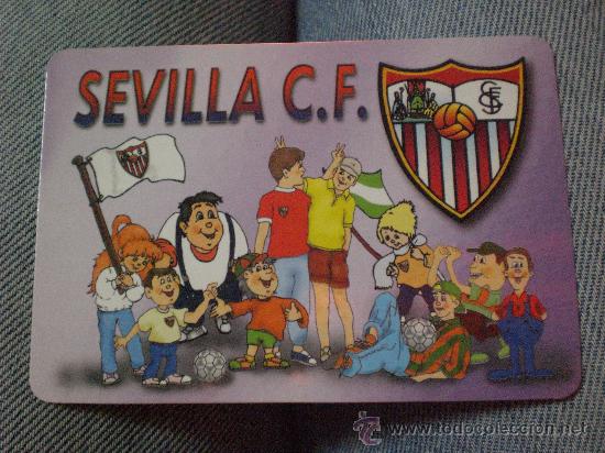 Coleccionismo deportivo: Calendario Bolsillo SEVILLA F C Futbol