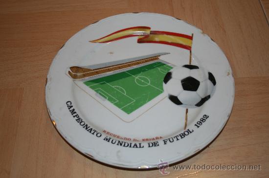 Coleccionismo deportivo: PLATO CERAMICA CONMEMORATIVO MUNDIAL ESPA&Ntilde;A 1982