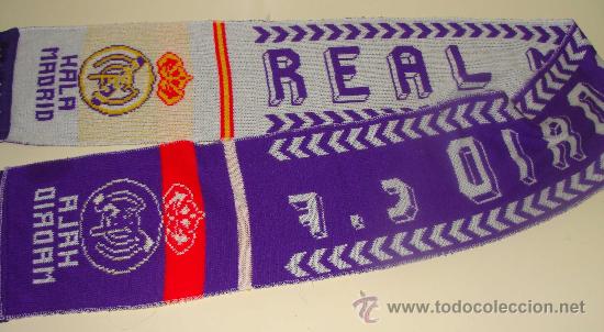 real madrid bufanda scarf football futbol - Compra venta en todocoleccion