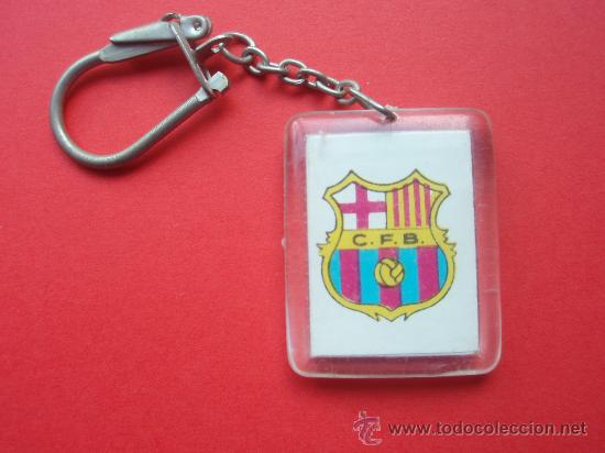 Sammelleidenschaft Sport: Antiguo LLavero del F.C.Barcelona