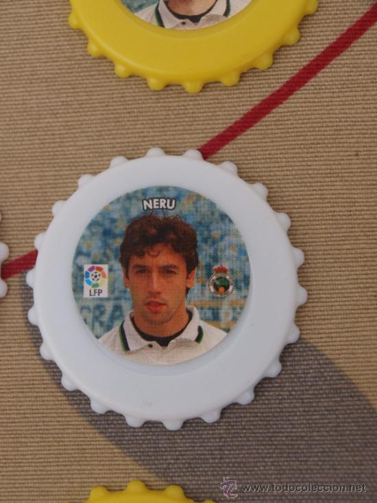 Sammelleidenschaft Sport: NERU RACING SANTANDER CHAPA TAZO BLANCO FUTBOL &iquest;2003- 2005 ? NUEVO
