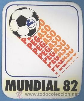 Coleccionismo deportivo: Mundial 82 - Pegaso - Espa&ntilde;a 82