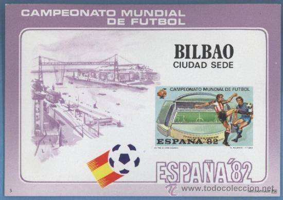 Sports collectibles: Campeonato Mundial de Futbol - Espa&ntilde;a 82 - Ciudad Sede Bilbao
