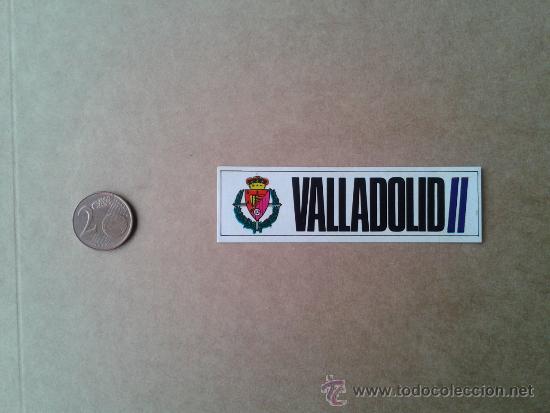 Coleccionismo deportivo: Adhesivo cromo no s&eacute; bollycao bimbo panrico peque&ntilde;o Real Valladolid pucela nuevo Zorrilla