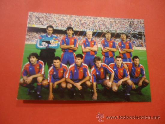 Coleccionismo deportivo: CALENDARIO FUTBOL CLUB BARCELONA DEPORTS ARXE BAR&Ccedil;A 1993