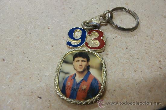 Sammelleidenschaft Sport: Llavero  Barcelona F C Barcelona A&ntilde;o 1993 Hristo Stoichkov