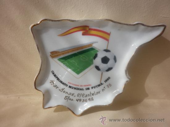 Coleccionismo deportivo: CENICERO DE RECUERDO DEL MUNDIAL DE FUTBOL ESPA&Ntilde;A 1982