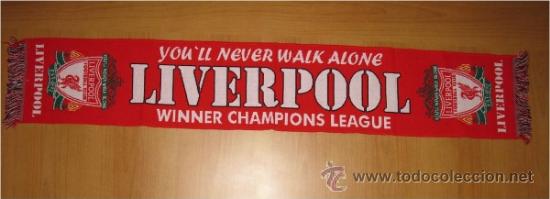 Bufanda Liverpool You Ll Never Walk Alone Winne Vendido En Venta Directa