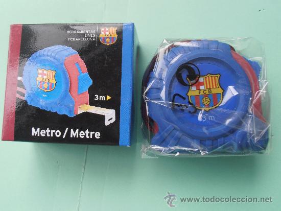 Coleccionismo deportivo: Metro del F.C.Barcelona nuevo en su envase de origen 3 metros