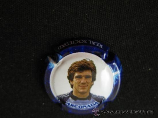 Coleccionismo deportivo: PLACA DE CAVA REAL SOCIEDAD ARCONADA - ARKONADA - Foto 2