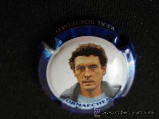 Coleccionismo deportivo: PLACA DE CAVA REAL SOCIEDAD ORMAECHEA - Foto 2