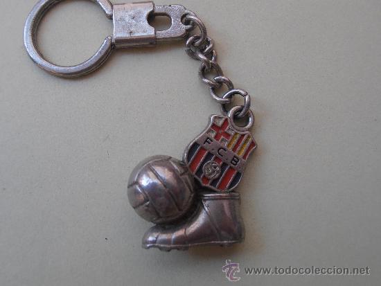 Sammelleidenschaft Sport: Antiguo  lllavero del F.C.Barcelona