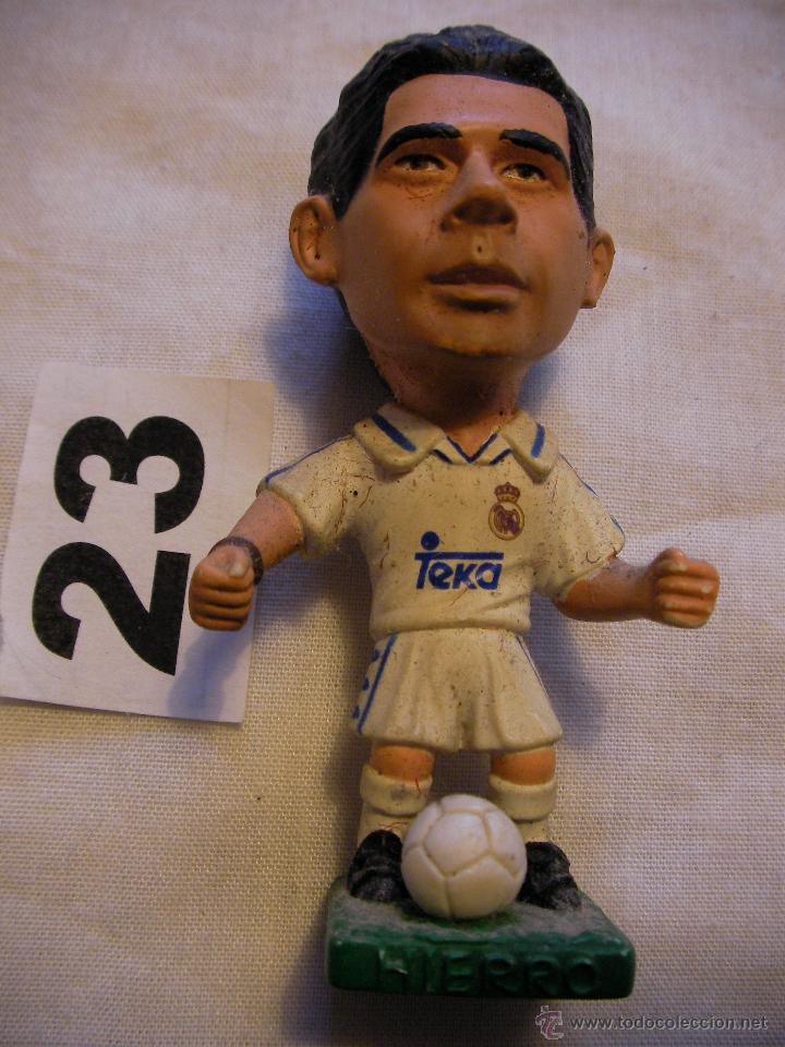 Sammelleidenschaft Sport: ANTIGUO JUGADOR DEL REAL MADRID - HIERRO - ENVIO GRATIS A ESPA&Ntilde;A